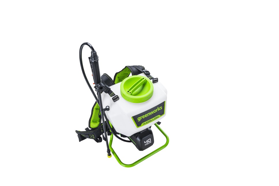 Садовый опрыскиватель Greenworks G40BPSk2, 40v, в комплекте с АКБ 2 А·ч и ЗУ (аккумуляторный)