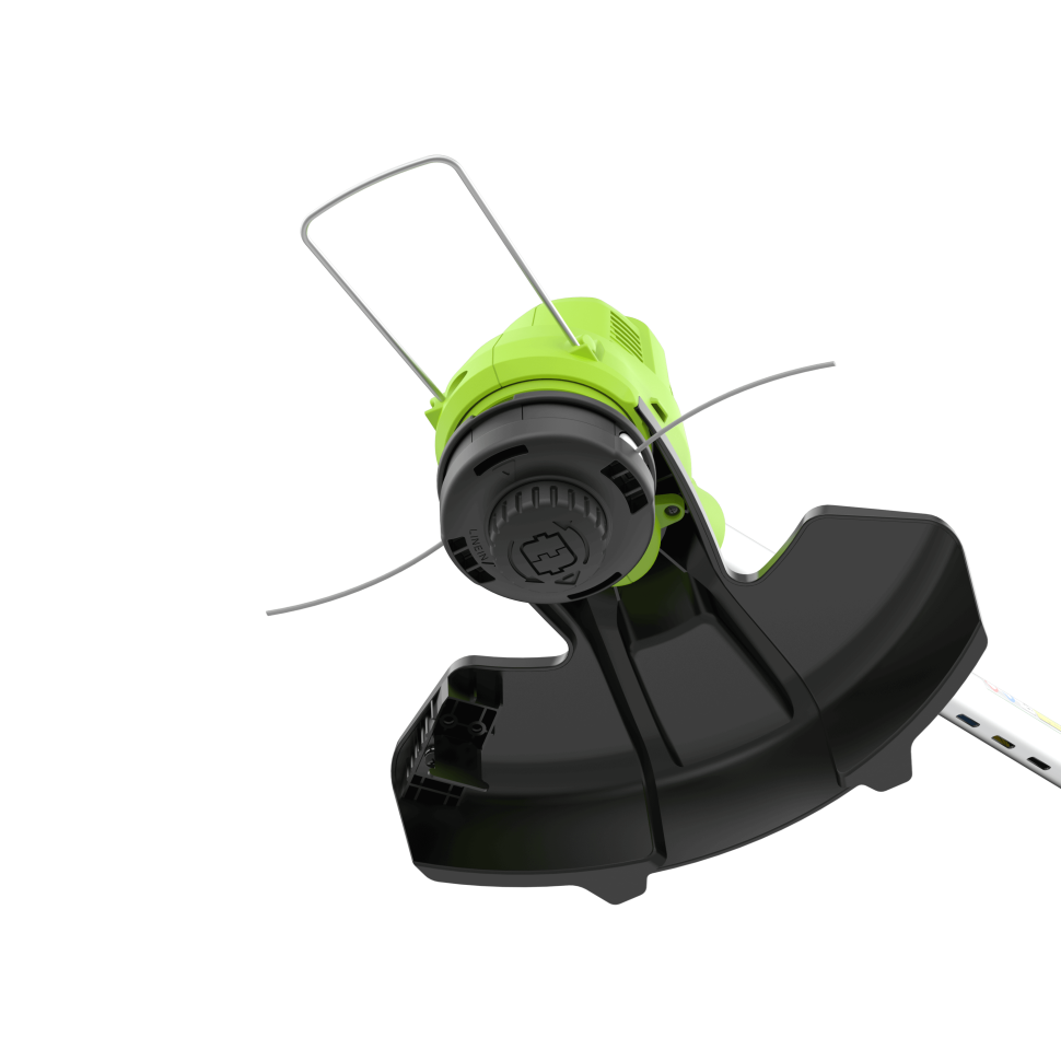 Триммер Greenworks GD40LTk4, 40v, 38 см, в комплекте с АКБ 4 А·ч и ЗУ (аккумуляторный)