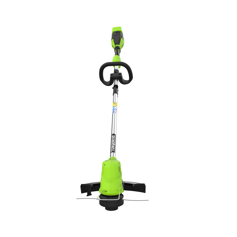 Триммер Greenworks GD40LTk5, 40v, 38 см, в комплекте с АКБ 5 А·ч и ЗУ (аккумуляторный)