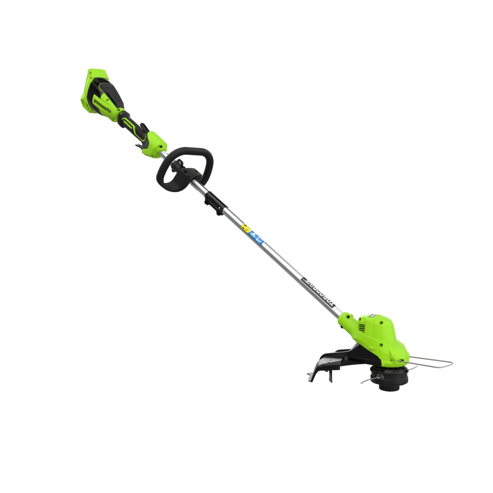 Триммер Greenworks GD40LTk5, 40v, 38 см, в комплекте с АКБ 5 А·ч и ЗУ (аккумуляторный)