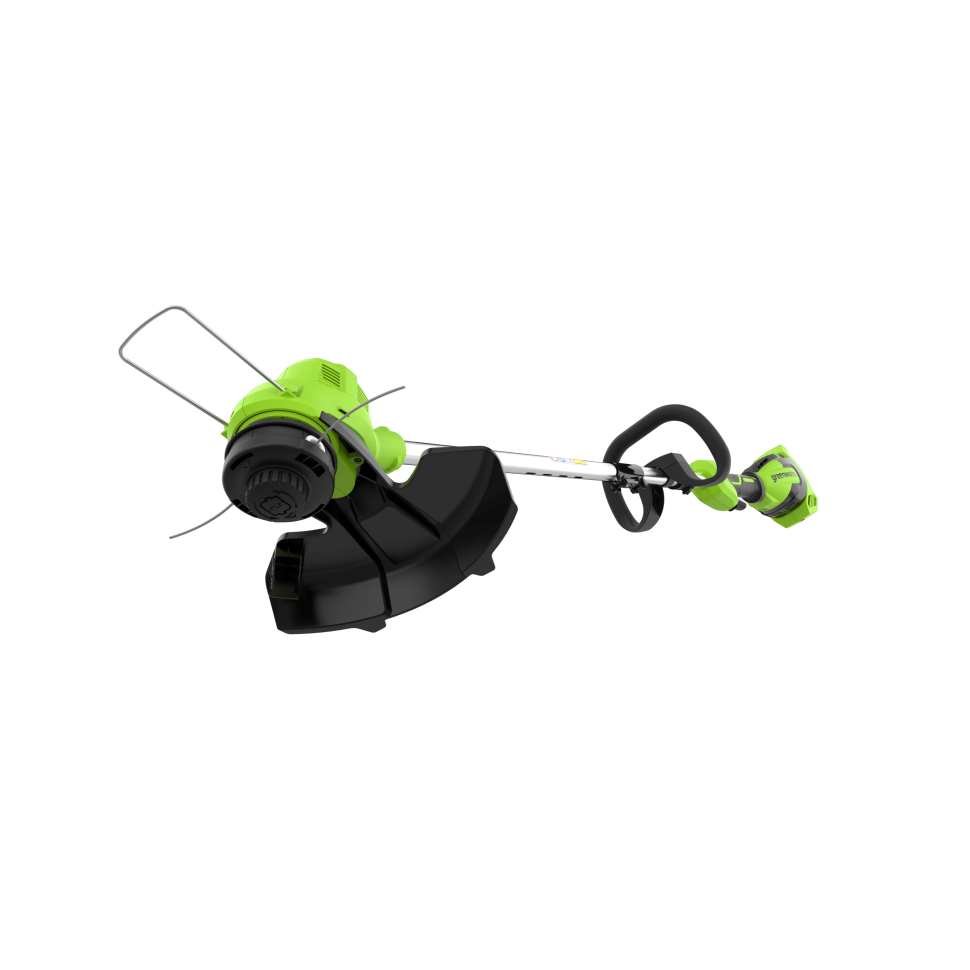 Триммер Greenworks GD40LTk5, 40v, 38 см, в комплекте с АКБ 5 А·ч и ЗУ (аккумуляторный)