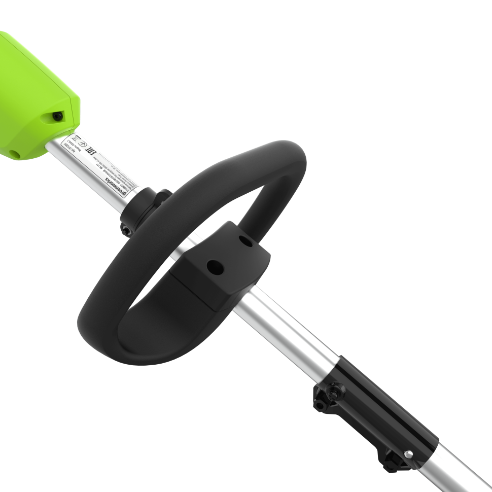 Триммер Greenworks GD40LTk5, 40v, 38 см, в комплекте с АКБ 5 А·ч и ЗУ (аккумуляторный)