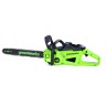 Цепная пила Greenworks GD40CS20Xk8, 40v, 40 см, в комплекте с АКБ 8 А·ч и ЗУ (аккумуляторная)