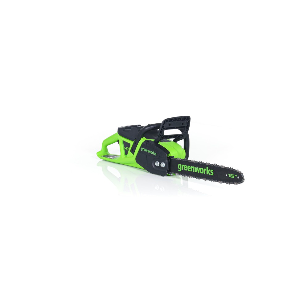 Цепная пила Greenworks GD40CS20Xk8, 40v, 40 см, в комплекте с АКБ 8 А·ч и ЗУ (аккумуляторная)