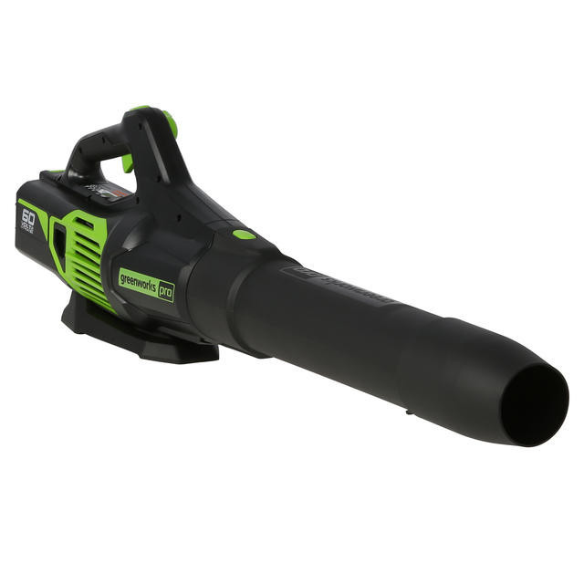 Аккумуляторный воздуходув Greenworks GD60ABk8, 60v, 260 км/ч, 1050 м³/ч, в комплекте с АКБ 8 А·ч и ЗУ