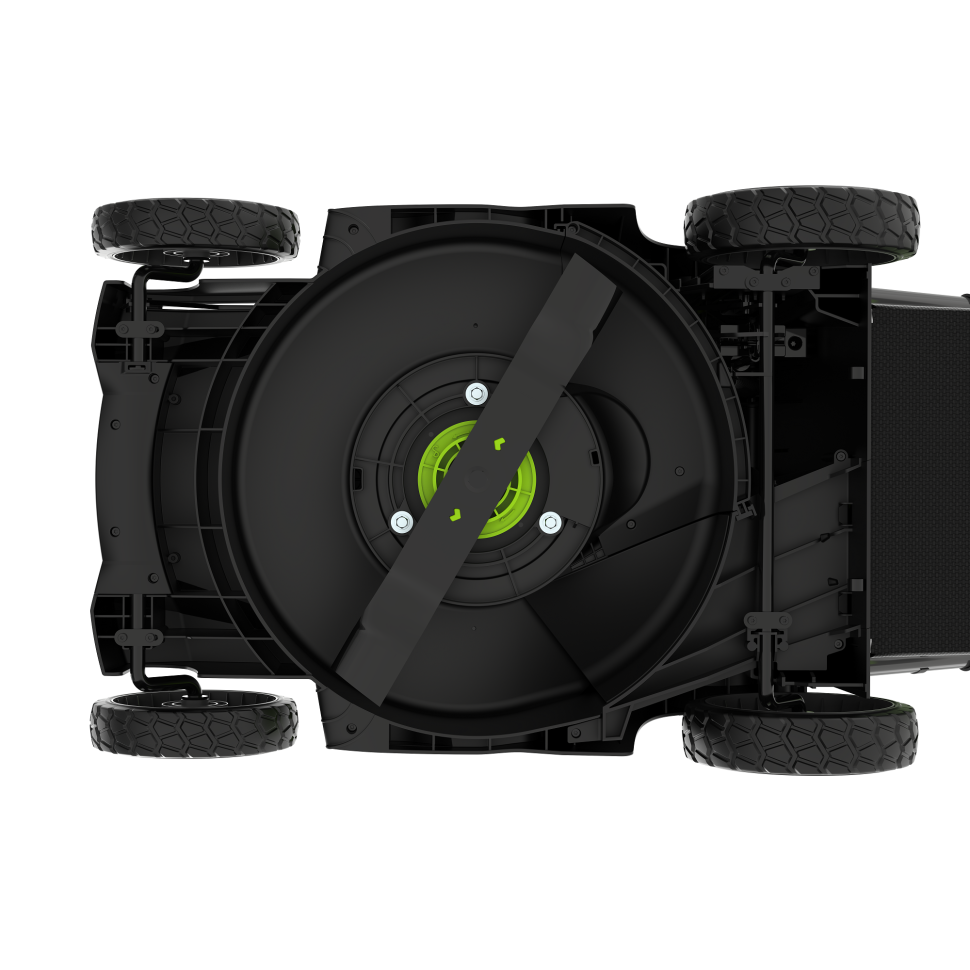Газонокосилка аккумуляторная Greenworks GD24X2LM411 ,  2х24V, 41 см, бесщеточная, c 2хАКБ 4Ач и двойное ЗУ 