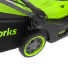 Газонокосилка аккумуляторная Greenworks GD24X2LM411 ,  2х24V, 41 см, бесщеточная, c 2хАКБ 4Ач и двойное ЗУ 