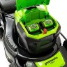 Газонокосилка Greenworks GD40LM46SPk5, 40v, 46 см, в комплекте с АКБ 5 А·ч и ЗУ (аккумуляторная, самоходная)
