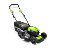 Газонокосилка Greenworks GD40LM46SPk5, 40v, 46 см, в комплекте с АКБ 5 А·ч и ЗУ (аккумуляторная, самоходная)