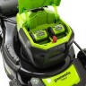 Газонокосилка Greenworks GD40LM46SPk5, 40v, 46 см, в комплекте с АКБ 5 А·ч и ЗУ (аккумуляторная, самоходная)