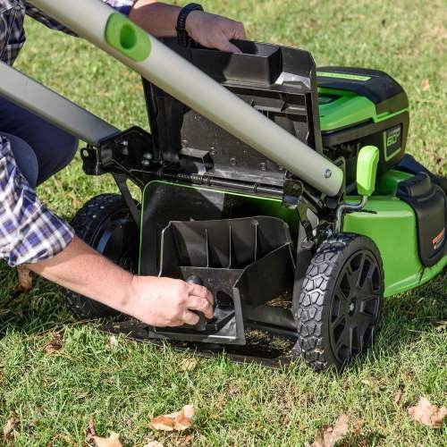 Газонокосилка Greenworks GD60LM51SPk5 Gen 2, 60v, 51 см, в комплекте с АКБ 5 А·ч и ЗУ (аккумуляторная, самоходная)