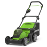 Газонокосилка Greenworks G24X2LM41k8, 2х24v, 41 см, в комплекте с двумя АКБ 4 А·ч и двойное ЗУ (аккумуляторная)