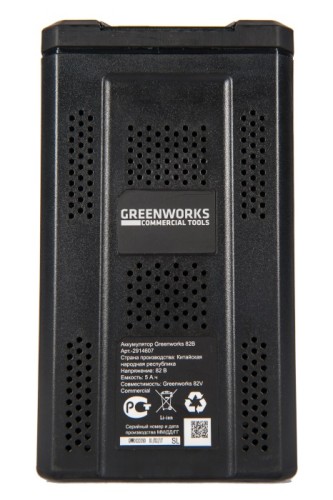 Аккумулятор greenworks g82b5