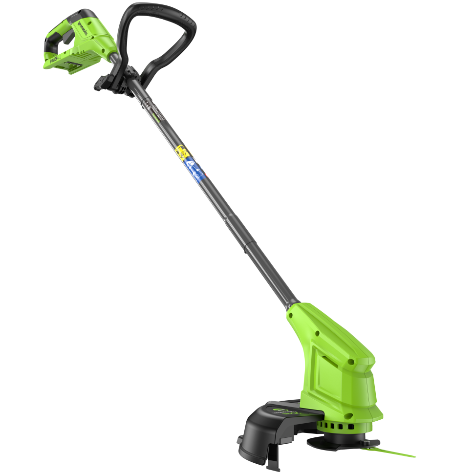 Триммер аккумуляторный Greenworks G24LT251, 24 V, 25 см, с 1хАКБ 2Ач и ЗУ