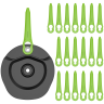 Триммер аккумуляторный Greenworks G24LT251, 24 V, 25 см, с 1хАКБ 2Ач и ЗУ