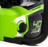 Цепная пила Greenworks GD40CS15k2, 40v, 35 см, в комплекте с АКБ 2 А·ч и ЗУ (аккумуляторная)