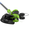 Триммер аккумуляторный Greenworks GD24LT331, 24V, 33 см, без АКБ и ЗУ 
