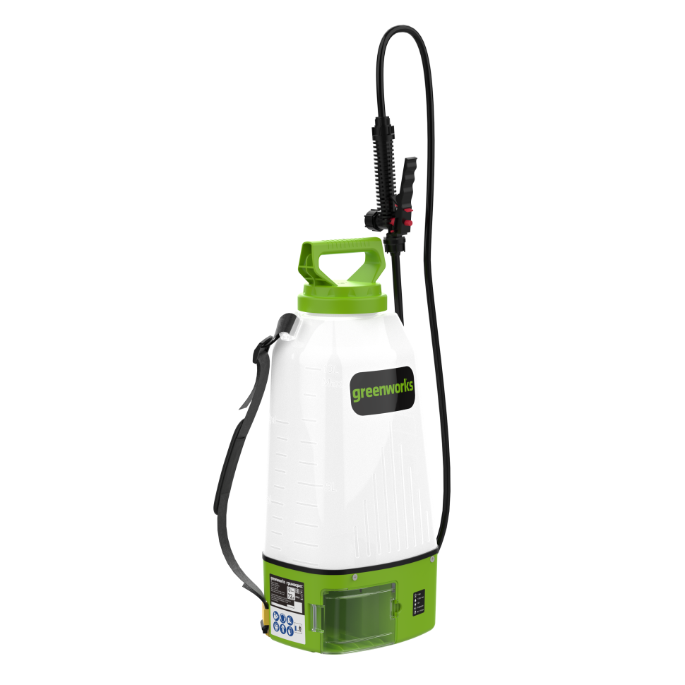 Опрыскиватель аккумуляторный Greenworks BPS2410, 24V, 10 л, c 1хАКБ 2Ач и ЗУ 
