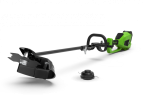 Триммер Greenworks GD40BCk5, 40v, 40 см, в комплекте АКБ 5 А·ч и ЗУ (аккумуляторный, нож)