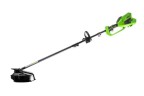 Триммер Greenworks GD40BCk5, 40v, 40 см, в комплекте АКБ 5 А·ч и ЗУ (аккумуляторный, нож)