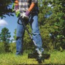 Триммер Greenworks GD40BCk5, 40v, 40 см, в комплекте АКБ 5 А·ч и ЗУ (аккумуляторный, нож)
