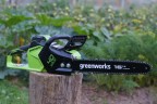 Цепная пила Greenworks GD40CS18k2, 40v, 40 см, в комплекте с АКБ 2 А·ч и ЗУ (аккумуляторная)