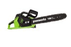 Цепная пила Greenworks GD40CS18k2, 40v, 40 см, в комплекте с АКБ 2 А·ч и ЗУ (аккумуляторная)
