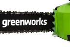 Цепная пила Greenworks GD40CS18k2, 40v, 40 см, в комплекте с АКБ 2 А·ч и ЗУ (аккумуляторная)