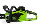 Цепная пила Greenworks GD40CS18k2, 40v, 40 см, в комплекте с АКБ 2 А·ч и ЗУ (аккумуляторная)