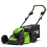 Газонокосилка Greenworks GD60LM46SPk5, 60v, 46 см, в комплекте с АКБ 5 А·ч и ЗУ (аккумуляторная, самоходная)