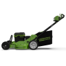 Газонокосилка Greenworks 82LM30Sk5, 82v, 76 см, 4.4 кВт (6 лс), в комплекте 3 шт АКБ 5 А·ч и ЗУ (аккумуляторная, самоходная)
