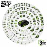 Газонокосилка аккумуляторная Greenworks GD24LM331,  24V, 33 см, бесщеточная, c 1хАКБ 2Ач 