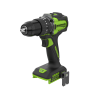 Дрель-шуруповерт ударная акк. Greenworks HD560, 24V, б/щет, 0-500 / 0-2000 об/мин, 30/60 Нм, 13мм, Anti-kickback, без АКБ и ЗУ