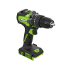 Дрель-шуруповерт ударная акк. Greenworks HD560, 24V, б/щет, 0-500 / 0-2000 об/мин, 30/60 Нм, 13мм, Anti-kickback, без АКБ и ЗУ