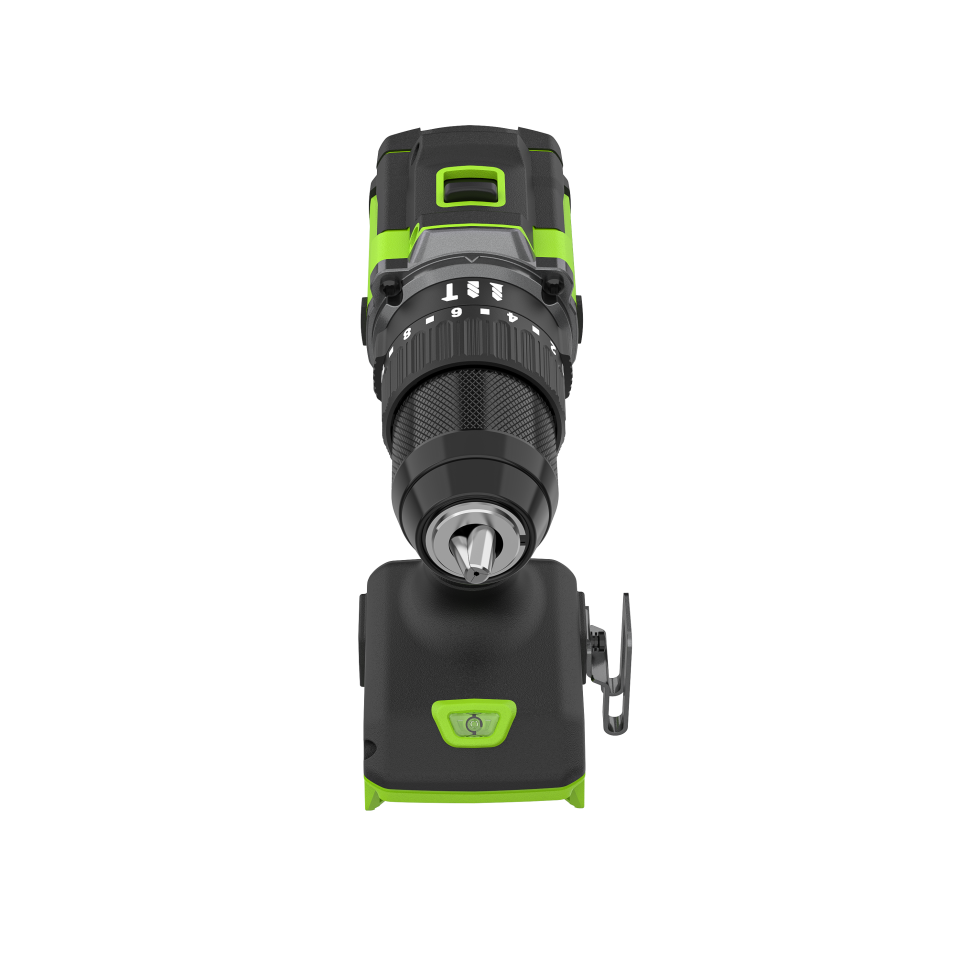 Дрель-шуруповерт ударная акк. Greenworks HD560, 24V, б/щет, 0-500 / 0-2000 об/мин, 30/60 Нм, 13мм, Anti-kickback, без АКБ и ЗУ