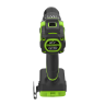 Дрель-шуруповерт ударная акк. Greenworks HD560, 24V, б/щет, 0-500 / 0-2000 об/мин, 30/60 Нм, 13мм, Anti-kickback, без АКБ и ЗУ