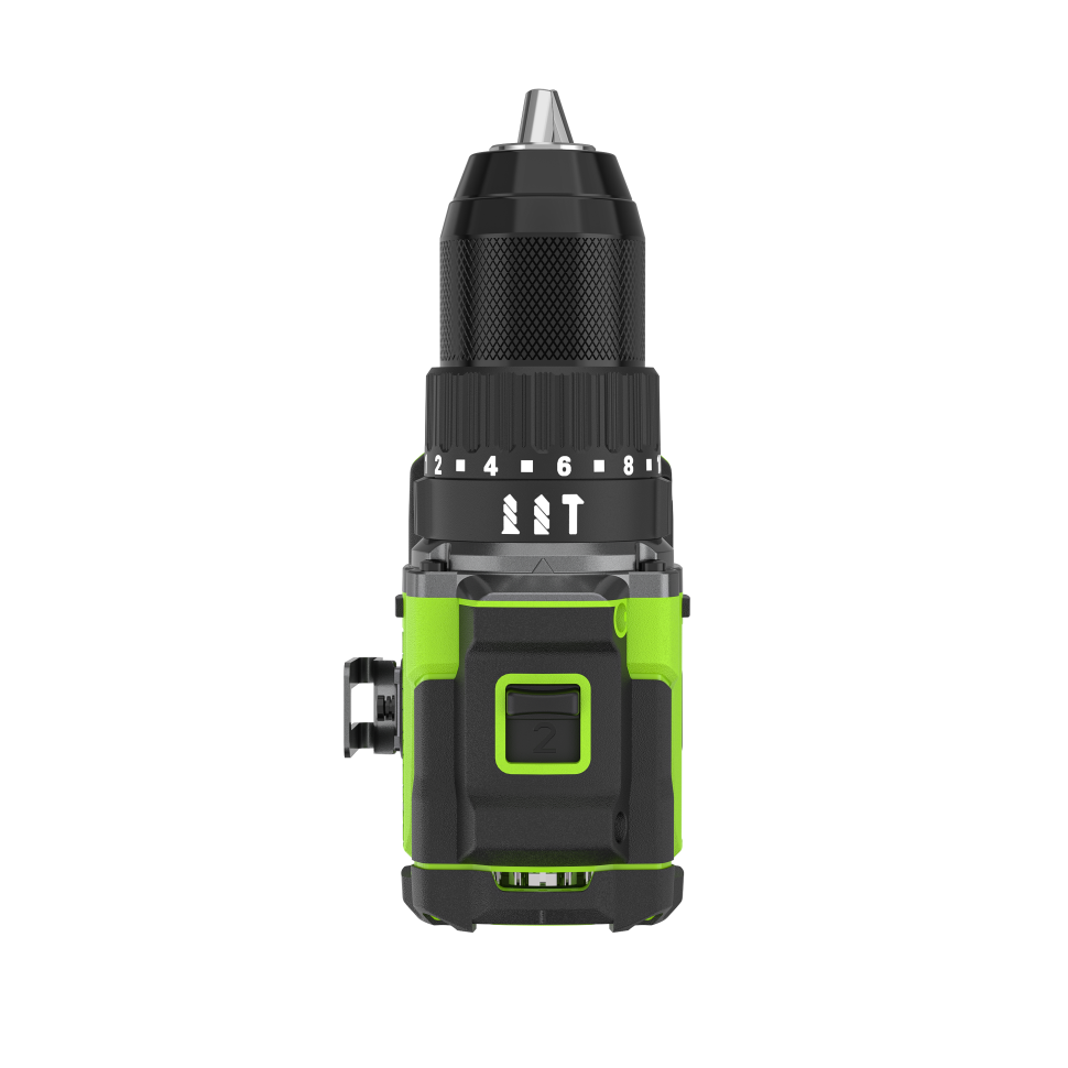 Дрель-шуруповерт ударная акк. Greenworks HD560, 24V, б/щет, 0-500 / 0-2000 об/мин, 30/60 Нм, 13мм, Anti-kickback, без АКБ и ЗУ