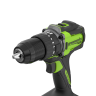 Дрель-шуруповерт ударная акк. Greenworks HD560, 24V, б/щет, 0-500 / 0-2000 об/мин, 30/60 Нм, 13мм, Anti-kickback, без АКБ и ЗУ