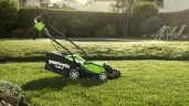 Газонокосилка Greenworks G40LM35, 40v, 35 см, без АКБ и ЗУ (аккумуляторная)