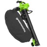 Аккумуляторный воздуходув - пылесос Greenworks GD60BVII, 60v, 386 км/ч, 888 м³/час, без АКБ и ЗУ 