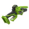Цепная мини-пила аккумуляторная Greenworks CS2410A,  24V, 10см, бесщёточная, с автоматической смазкой цепи, c 1хАКБ 4Ач и ЗУ 