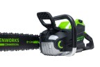 Цепная пила Greenworks GC82CS51k2, 82v, 51 см, в комплекте с АКБ 2.5 А·ч и ЗУ (аккумуляторная)