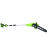 Сучкорез и кусторез Greenworks GD40PSHk2 Gen 2, 40v, 25 см, в комплекте с АКБ 2 А·ч и ЗУ (аккумуляторный, 2в1)