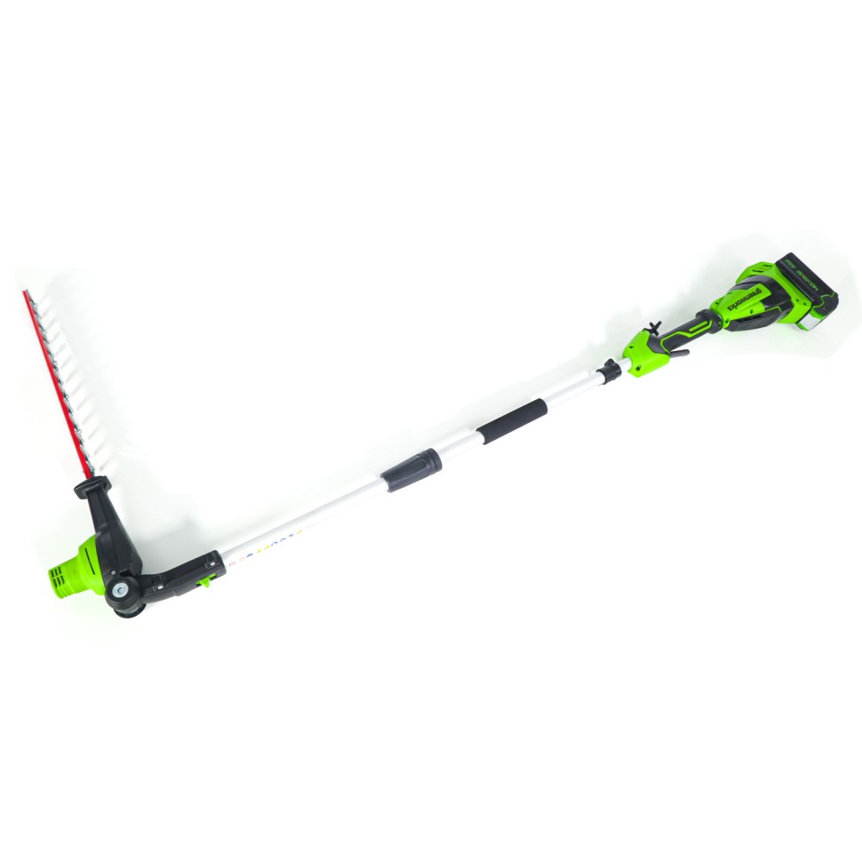 Сучкорез и кусторез Greenworks GD40PSHk2 Gen 2, 40v, 25 см, в комплекте с АКБ 2 А·ч и ЗУ (аккумуляторный, 2в1)