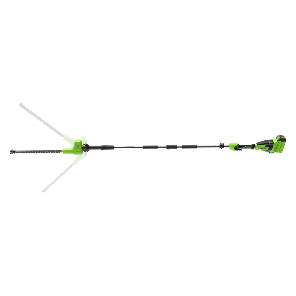 Кусторез штанговый аккумуляторный Greenworks G40PH511, 40V, 51см, без АКБ и ЗУ 