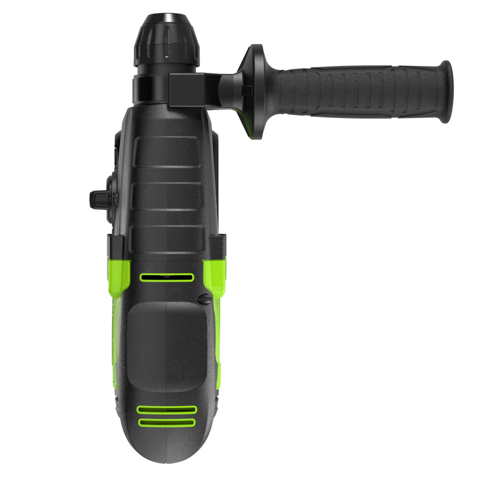 Перфоратор акк. Greenworks RH324, 24V, б/щет, SDS+, 2 Дж, 4500 уд/мин, 24 мм,1х2Ач,ЗУ