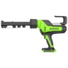 Пистолет для герметиков Greenworks G24CAU, 24v, без АКБ и ЗУ (аккумуляторный)
