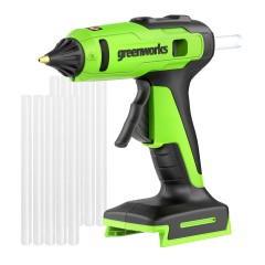 Клеевой пистолет Greenworks G24GLG, 24v, без АКБ и ЗУ (аккумуляторный)