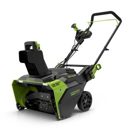 Снегоуборщик Greenworks GD82ST, 82v, 56 см, 2.5 кВт, 3.4 л.с, без АКБ и ЗУ (аккумуляторный)