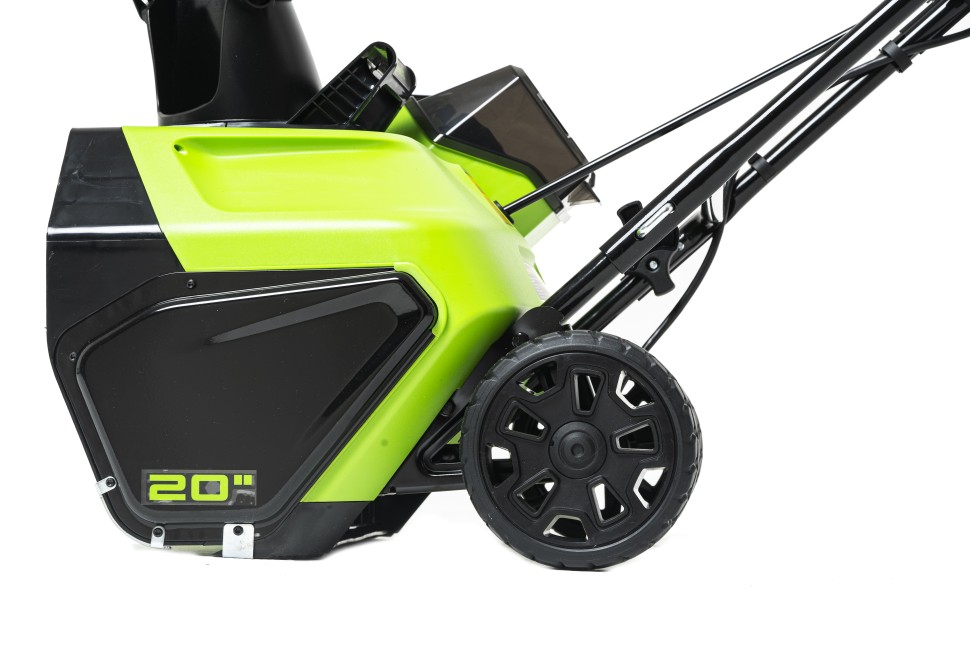 Снегоуборщик Greenworks GD60PST, 60v, 51 см, 2 кВт, 2.7 л.с, без АКБ и ЗУ (аккумуляторный)